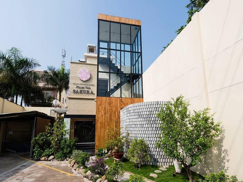 Japanese Restaurant And Hotel Sakura Thuan An Exterior photo